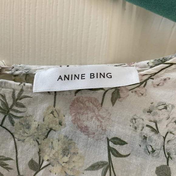 Anine Bing Pretty Pastel Floral Dress XS - Picture 3 of 3